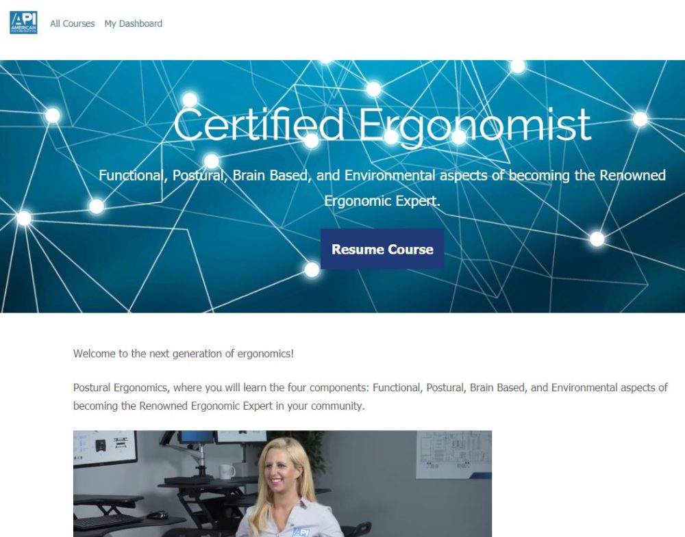 Now Open For Enrollment: Postural Ergonomics Certification Complete Review